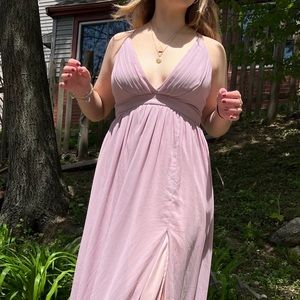 Lulus Light Purple Long Dress